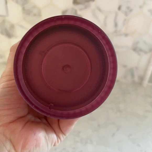 Starbucks Fall 2023 Maroon Wine Soft Touch Grid 24oz Tumbler - Picture 7 of 7